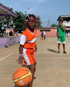basket ragazza ivoriana