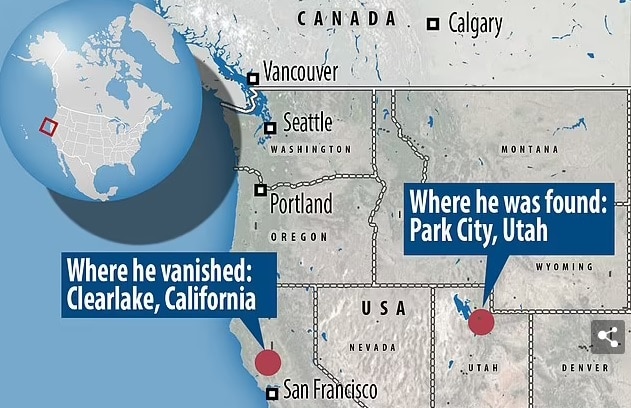Connerjack Oswalt, oggi 19enne, è stato trovato a quasi 1.300 chilometri di distanza, nello Utah