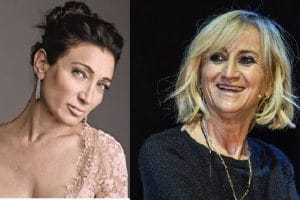 Elisabetta Franchi e Luciana Littizzetto