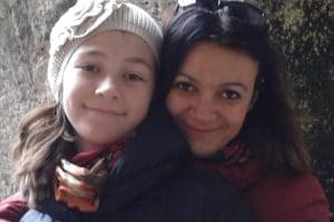 Sabrina Bergonzoni e sua figlia Eleonora (foto tratta dal profilo Facebook)