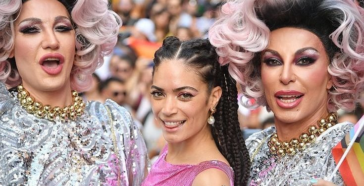 Elodie madrina del Roma Pride 2022