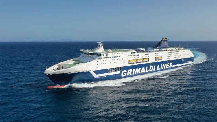 Flotta Grimaldi Lines, Cruise Barcelona, zero emissioni in porto