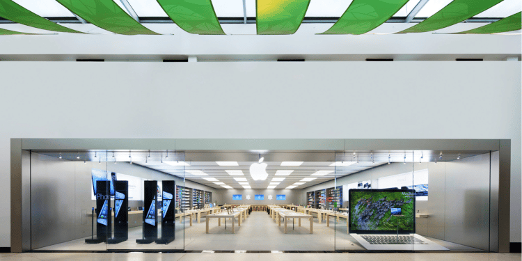 L'Apple Store di Towson, nel Maryland, protagonista della vicenda