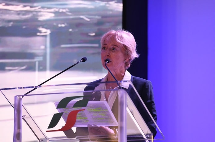 La presidente del Gruppo FS, Nicoletta Giadrossi