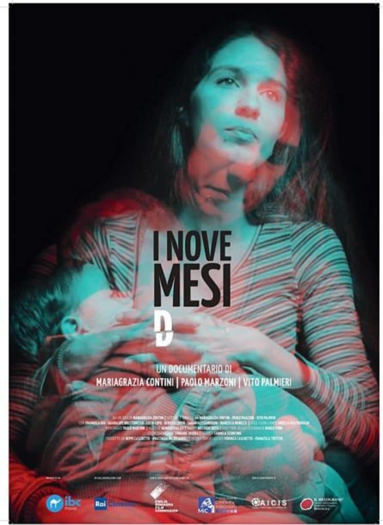  La locandina del docufilm ’I nove mesi dopo’ (2021), di Mariagrazia Contini, Vito Palmieri, Paolo Marzon