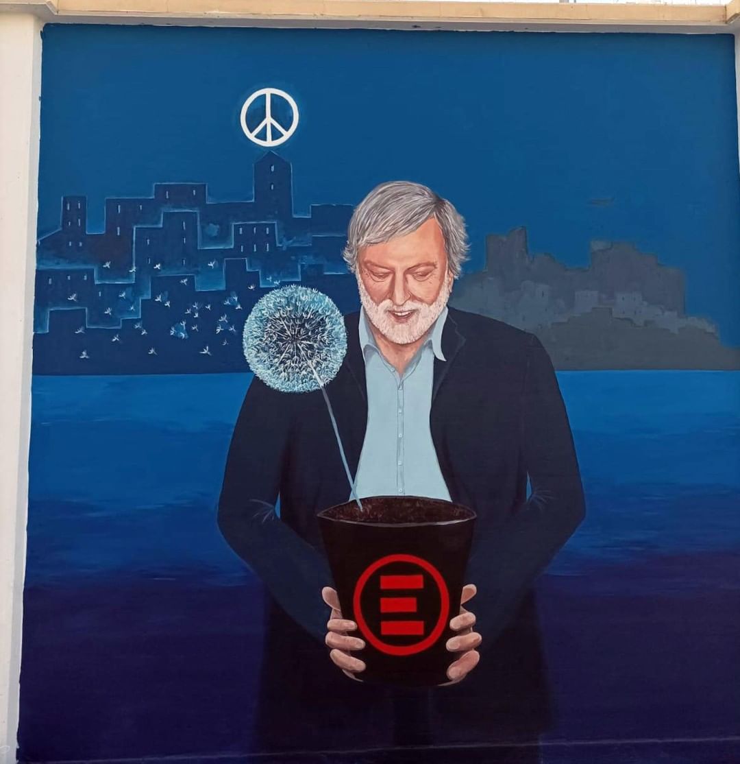 Gino Strada, a Bari arrivano quattro murales per ricordare i suoi valori ed Emergency