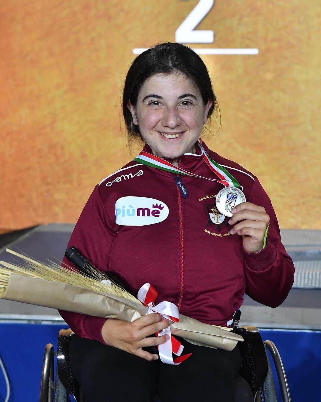 Giada Tognocchi ai Campionati Assoluti Italiani Paralimpici è diventata vice-campionessa italiana