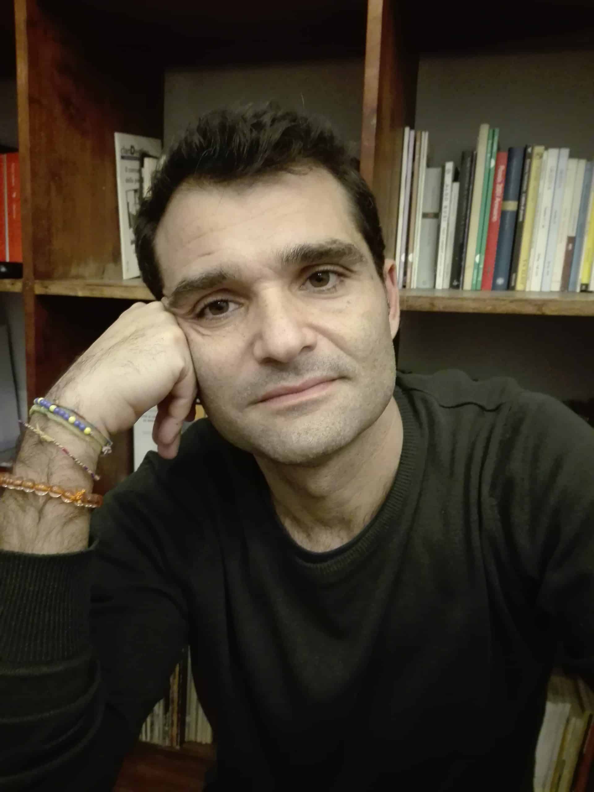 Lo scrittore Daniele Mencarelli