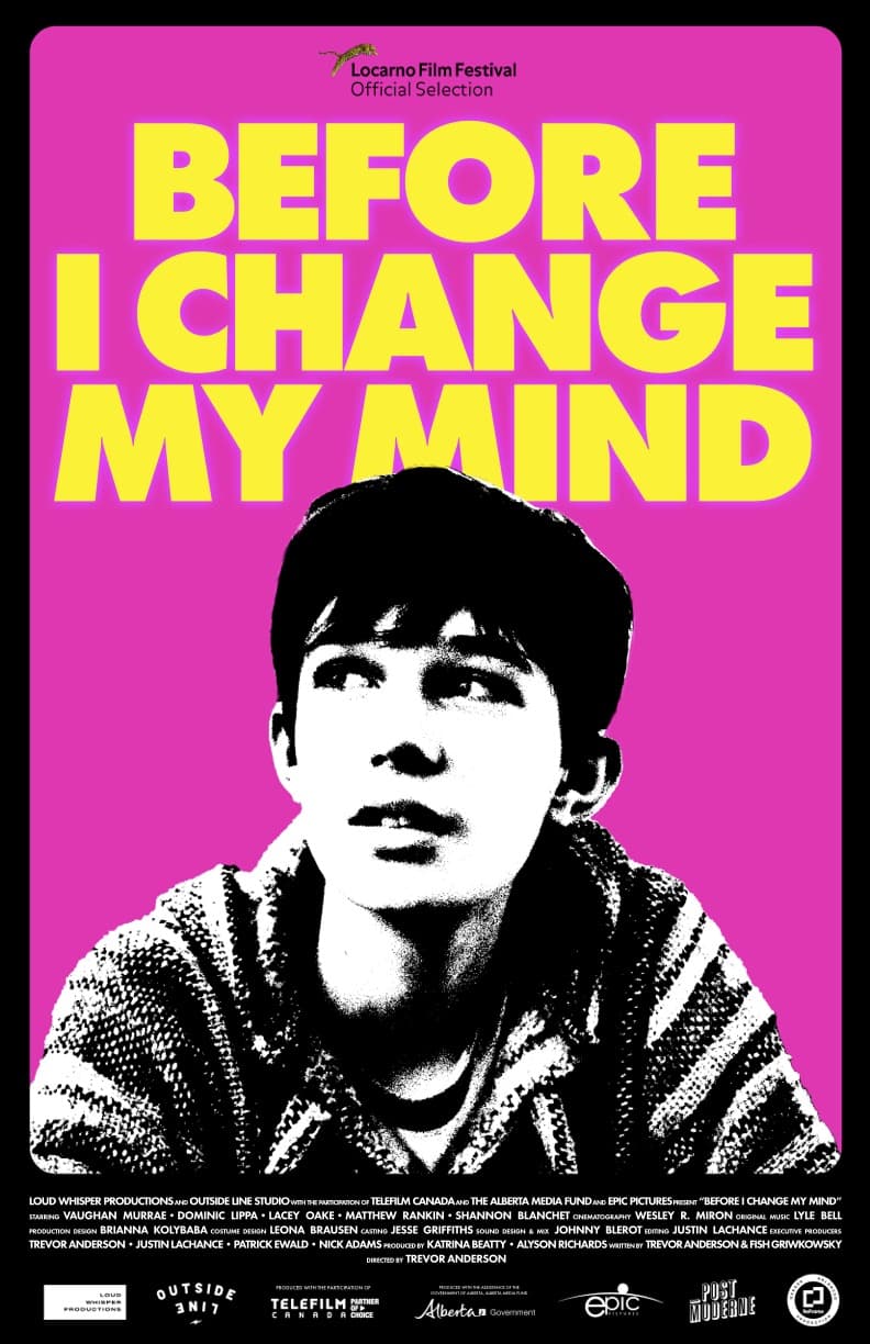 Il poster di "Before I Change My Mind"