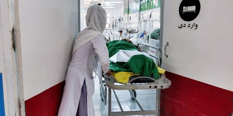 Centro chirurgico per vittime di guerra di Lashkar-Gah. D Ward. Helmand, Afghanistan, 2022