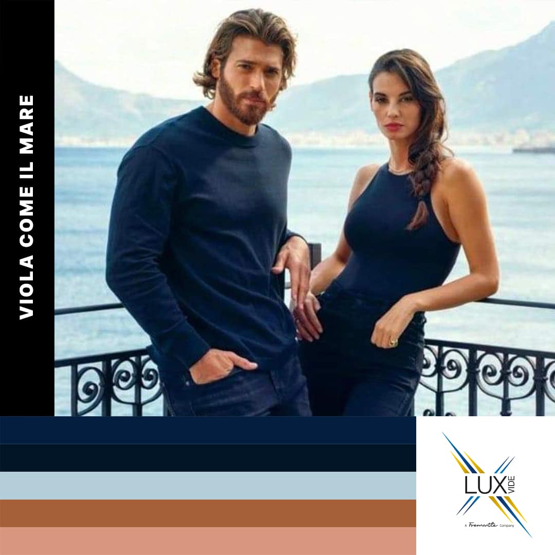 Francesca Chillemi e Can Yaman sono i protagonisti di "Viola come il mare", serie prodotta da (Lux Vide Instagram)
