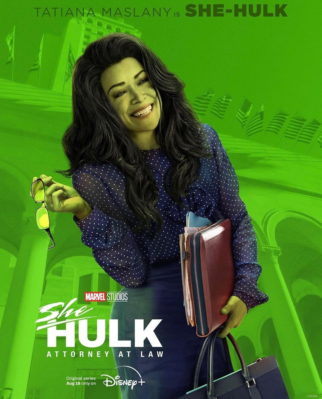 Tatiana Maslany (26 anni) protagonista di "She-Hulk: Attorney at law"