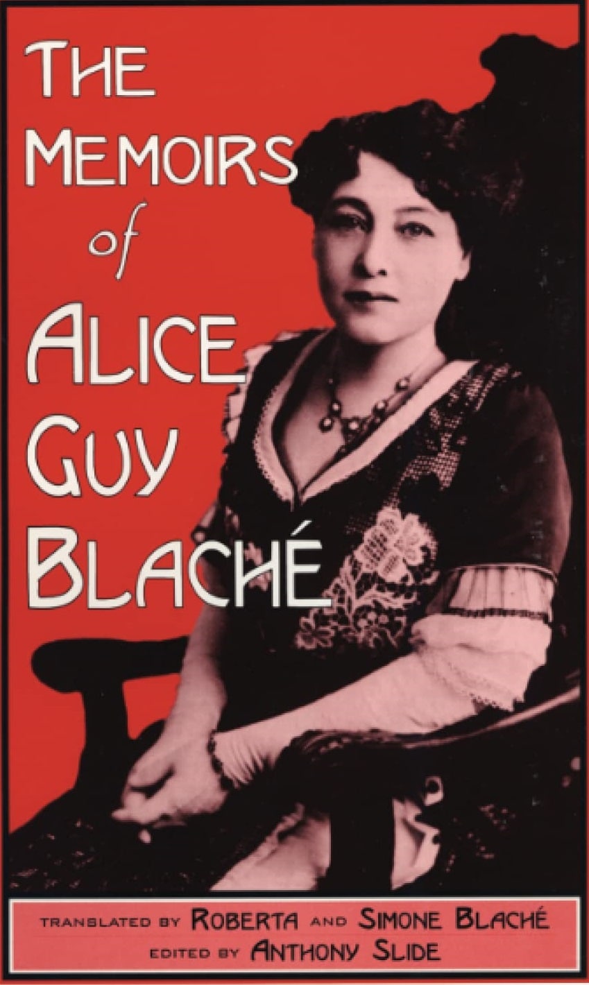 La cover dell'autobiografia di Alice Guy