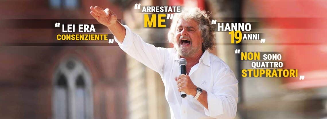 Beppe Grillo, pur non essendo un influencer ma un comico, è stato il primo influencer della politica