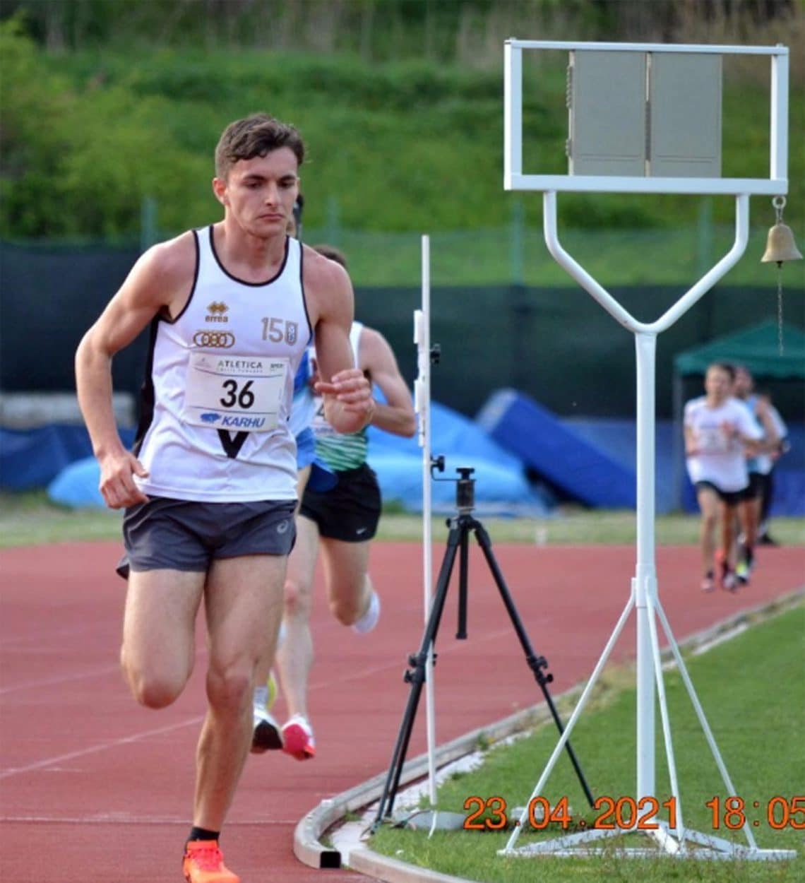 Luca Venturelli, atleta e campione autistico di 18 anni originario di Bellaria-Igea Marina (Rimini)