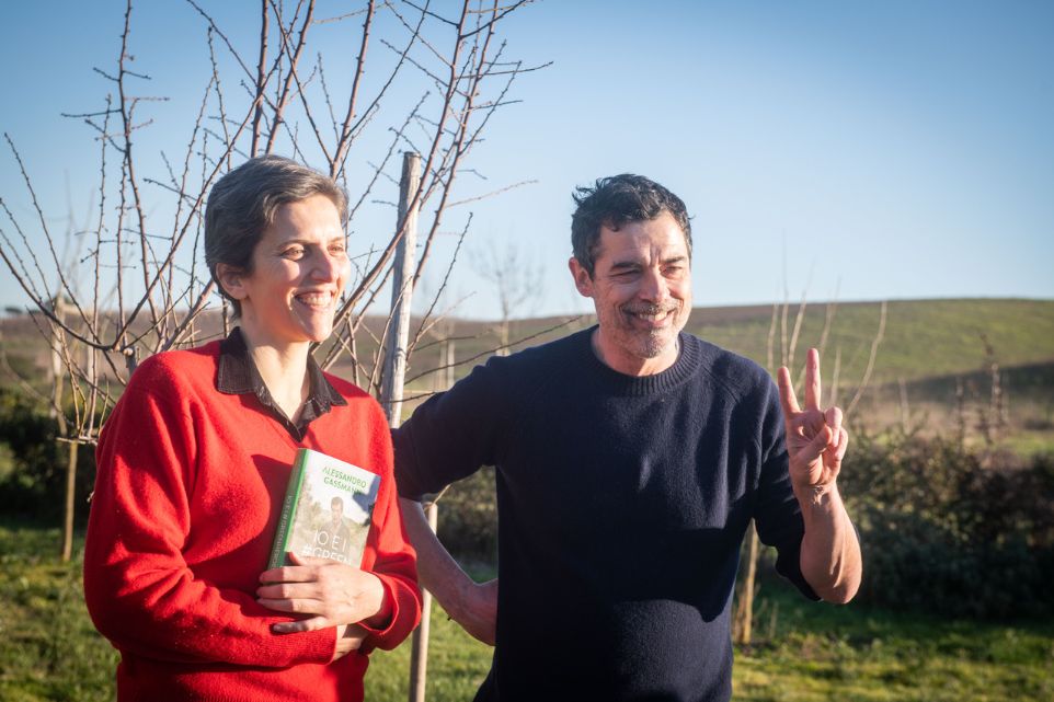 Alessandro Gassmann con Annalisa Corrado: insieme hanno lanciato l’iniziativa #GreenHeroes 