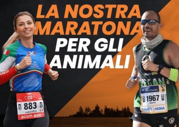 Dario e Margherita, volontari di "Essere Animali" partecipano a varie maratone per sostenere gli animali