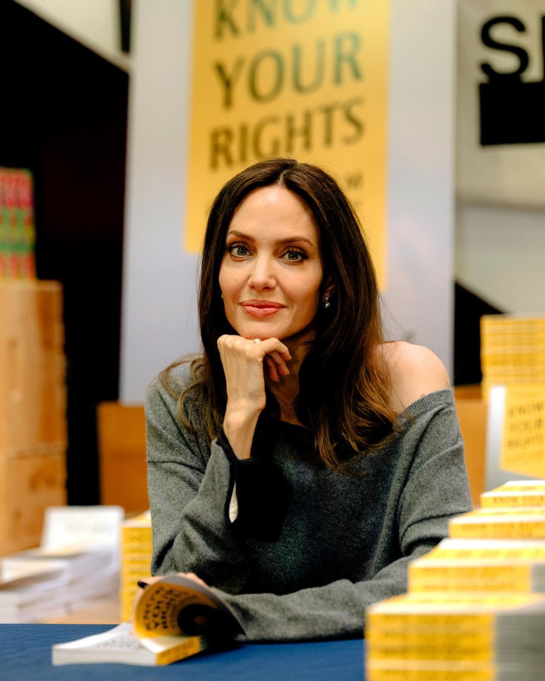 La diva di Hollywood Angelina Jolie (Instagram)