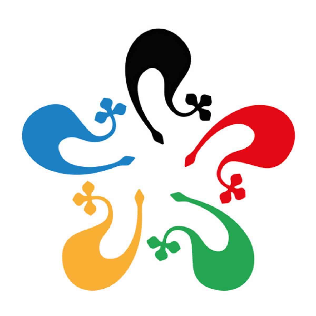 Il logo delle Olimpiadi e Paralimpiadi della Città Metropolitana di Firenze