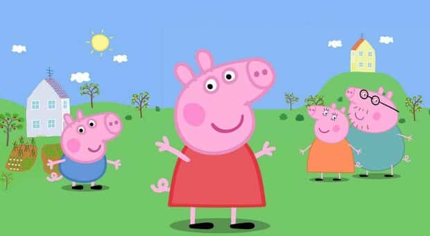Il celebre cartone animato "Peppa Pig" irrompe nella campagna elettorale