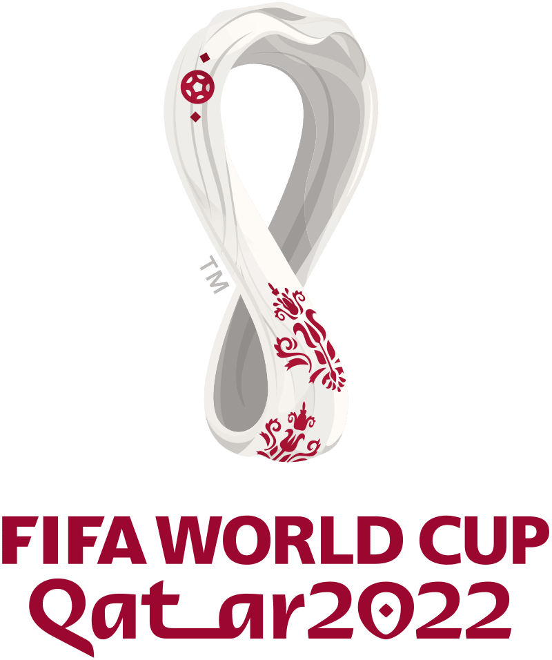 Il logo del Campionato mondiale di calcio 2022 in Qatar
