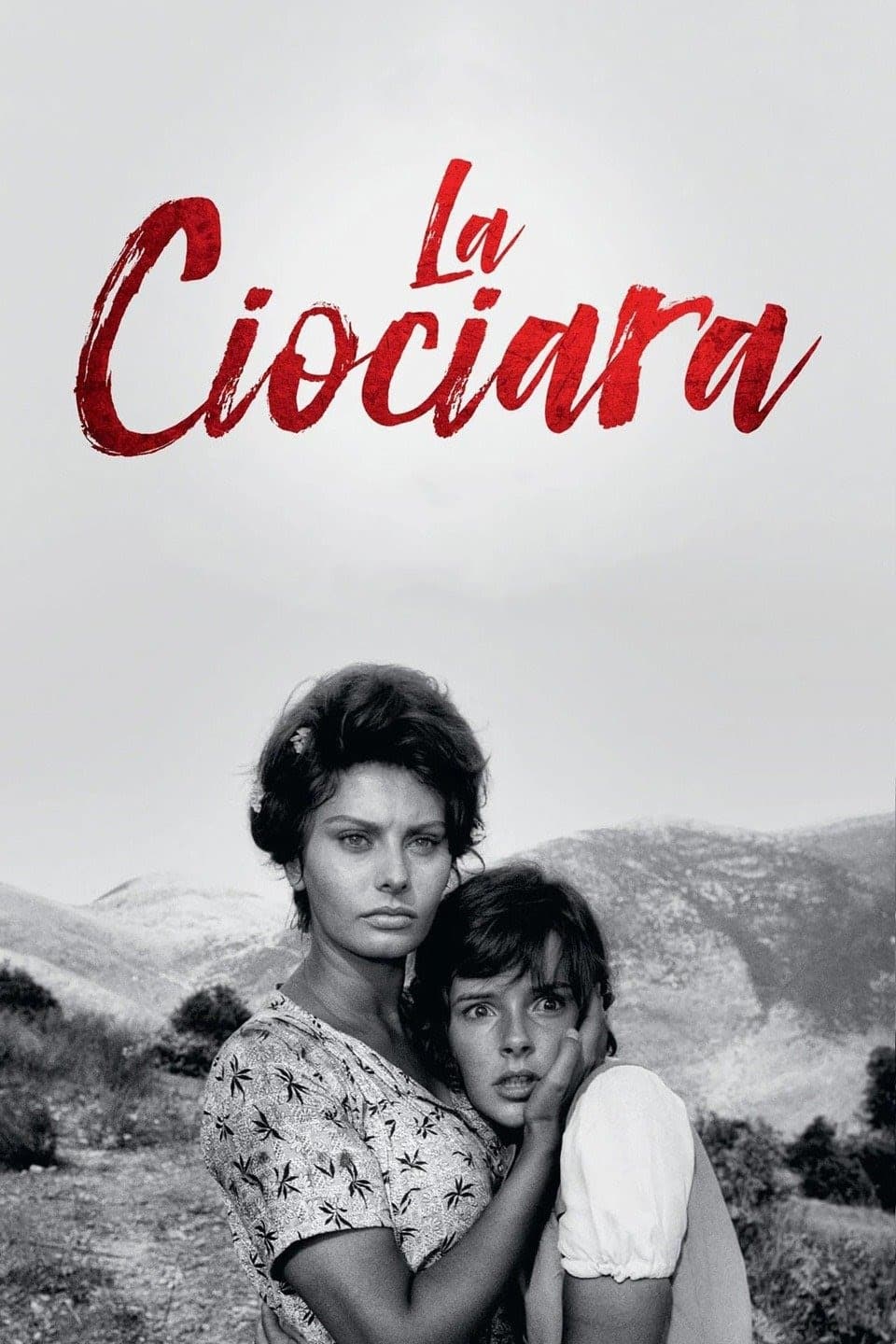 La locandina del film "La Ciociara" del 1960: per la sua interpretazione Sophia Loren vinse l'Oscar come migliore attrice protagonista