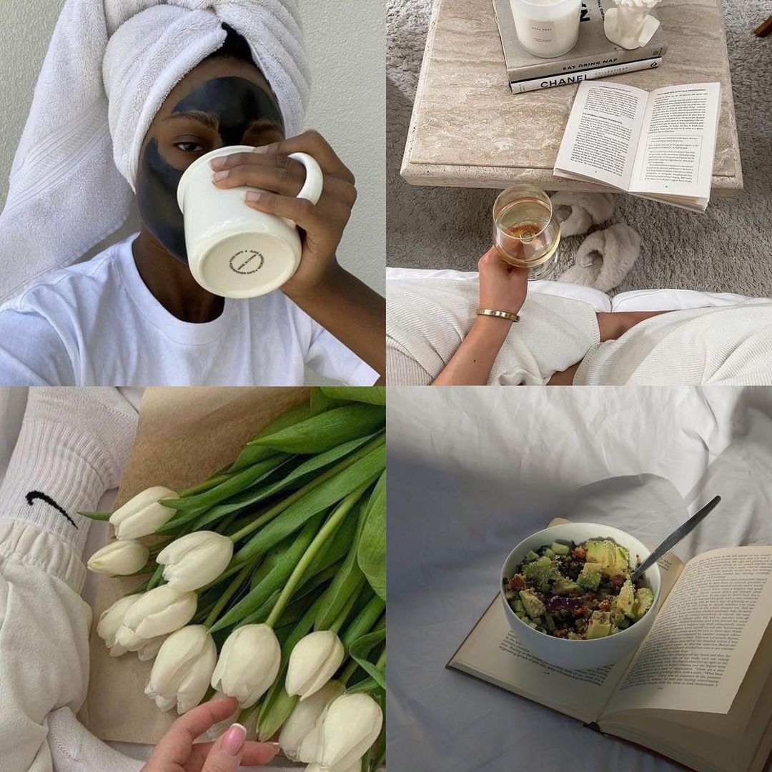 Un esempio di routine mattutina (Instagram)