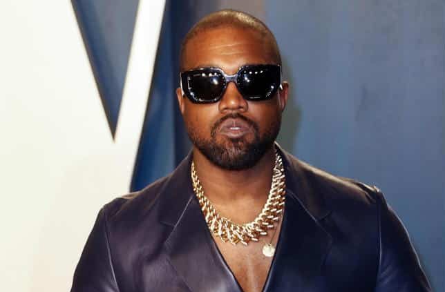 Il rapper Kayne West, ex marito di Kim Kardashian