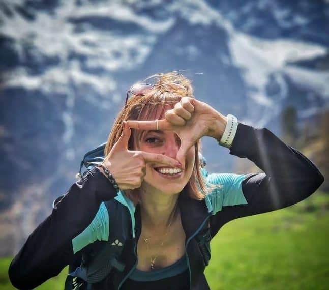 Marika Ciaccia, seguitissima travel blogger sui social e sulla sua pagina ’My life in trek, autrice del libro ’La felicità ai miei piedi’ (Edizioni Terra Santa), guida ambientale escursionistica e organizzatrice di trekking:
