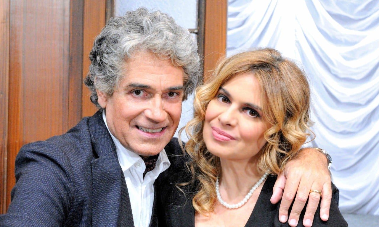 L'attore Gianfranco Jannuzzo con la collega Debora Caprioglio