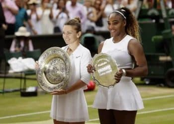 Simona Halep e Serena Williams, Wimbledon 2019