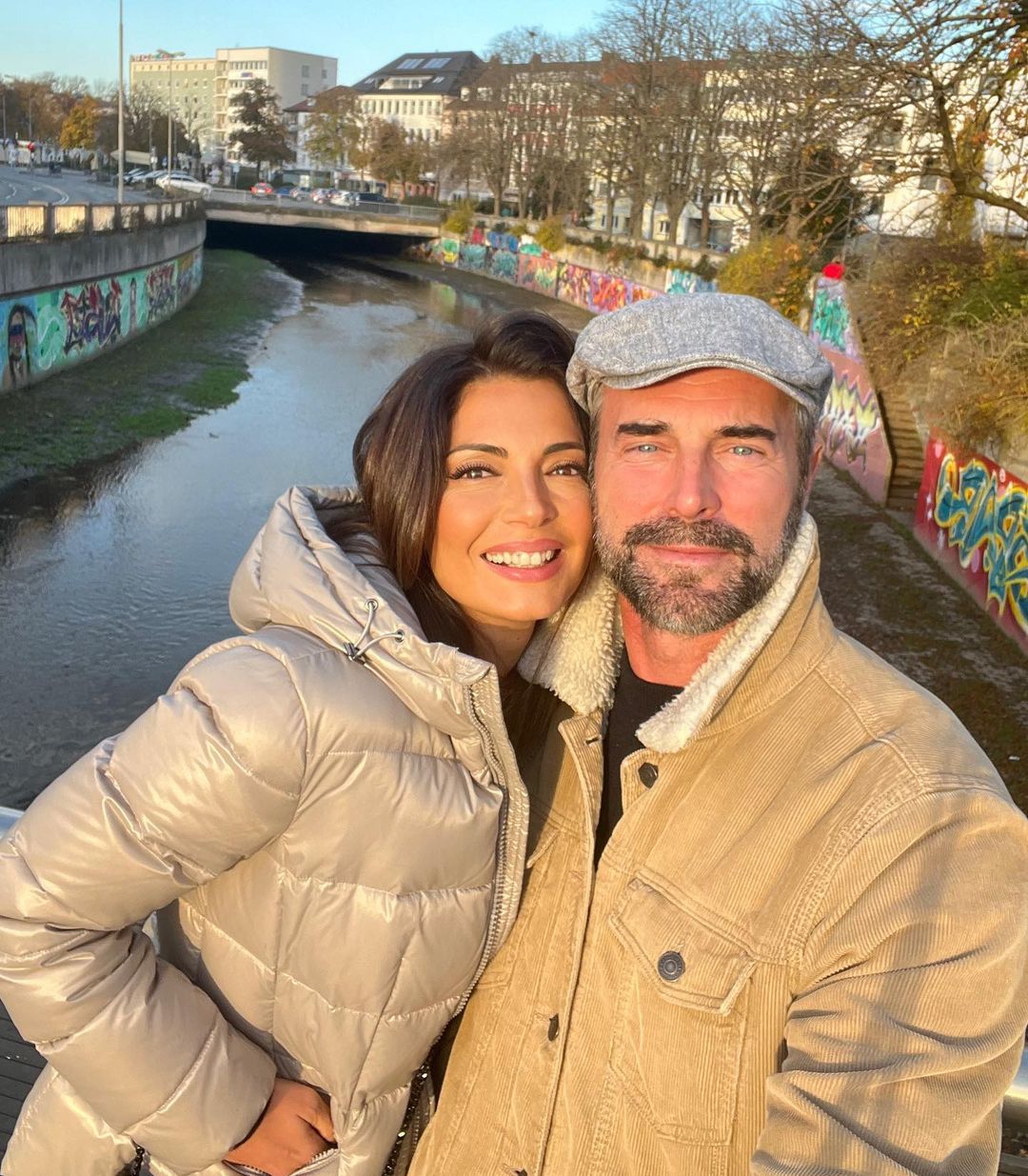 Alessia Mancini con il marito Flavio Montrucchio (Instagram)