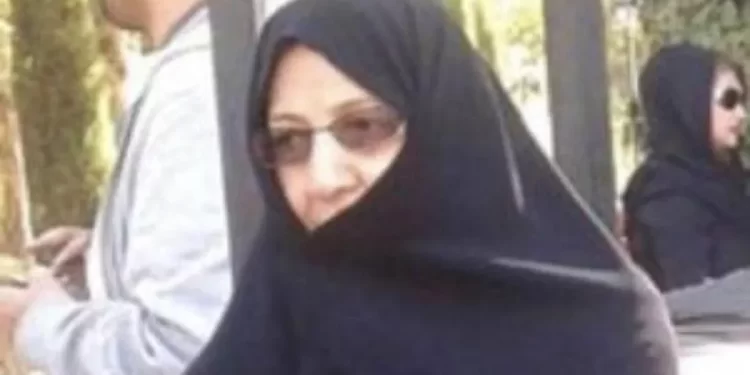 Badri Hossein Khamenei, la sorella della Guida suprema della Repubblica islamica Ali Khamenei