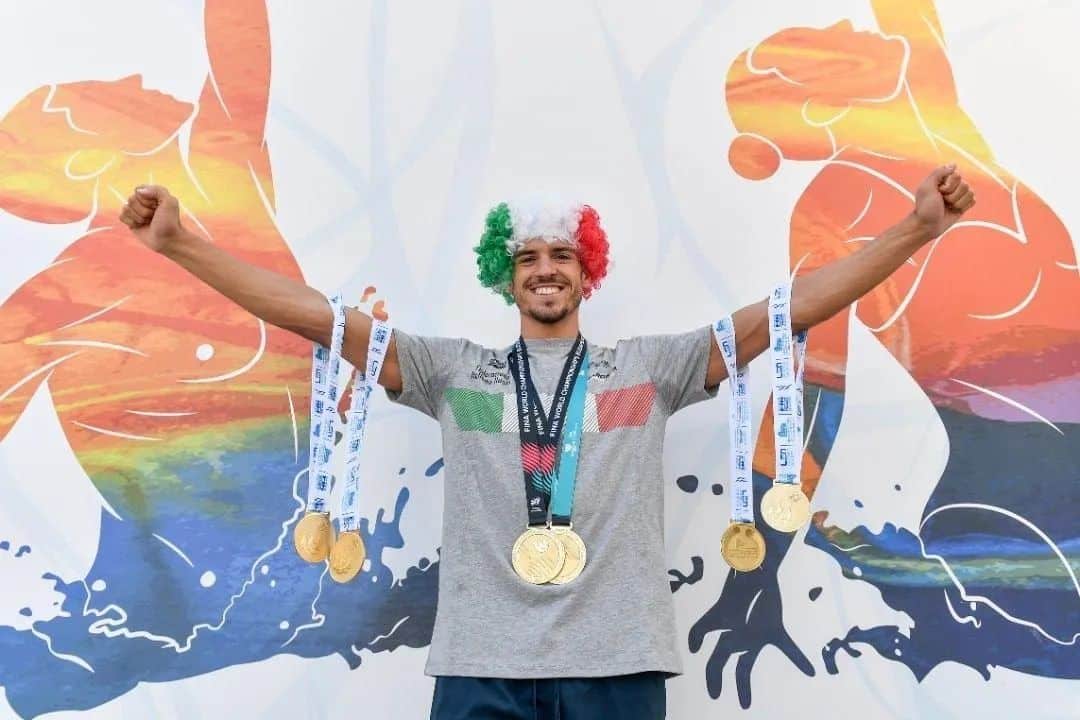 Il campione Giorgio Minisini (Instagram)