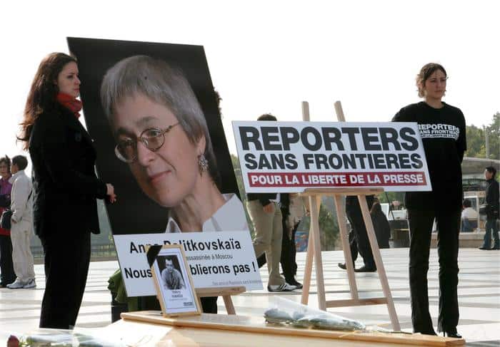 Anna Politkovskaja, giornalista russa morta 16 anni fa