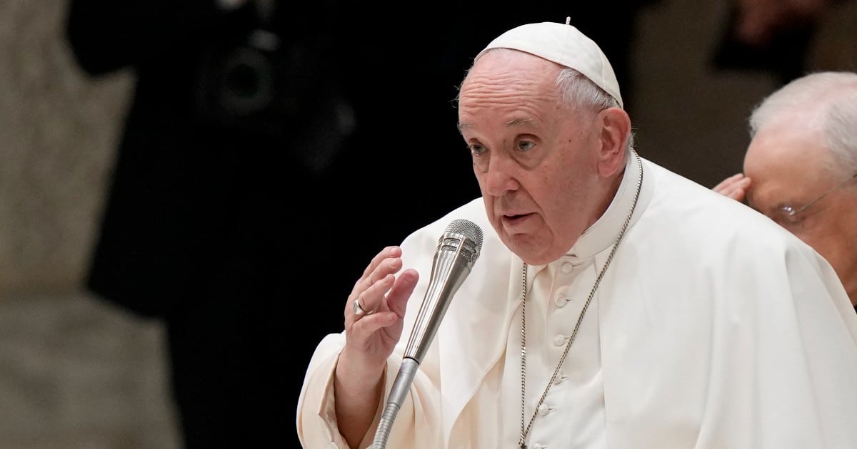 Il Papa: “I femminicidi nascono dalla pretesa di possedere l’altro e uccidono la libertà”