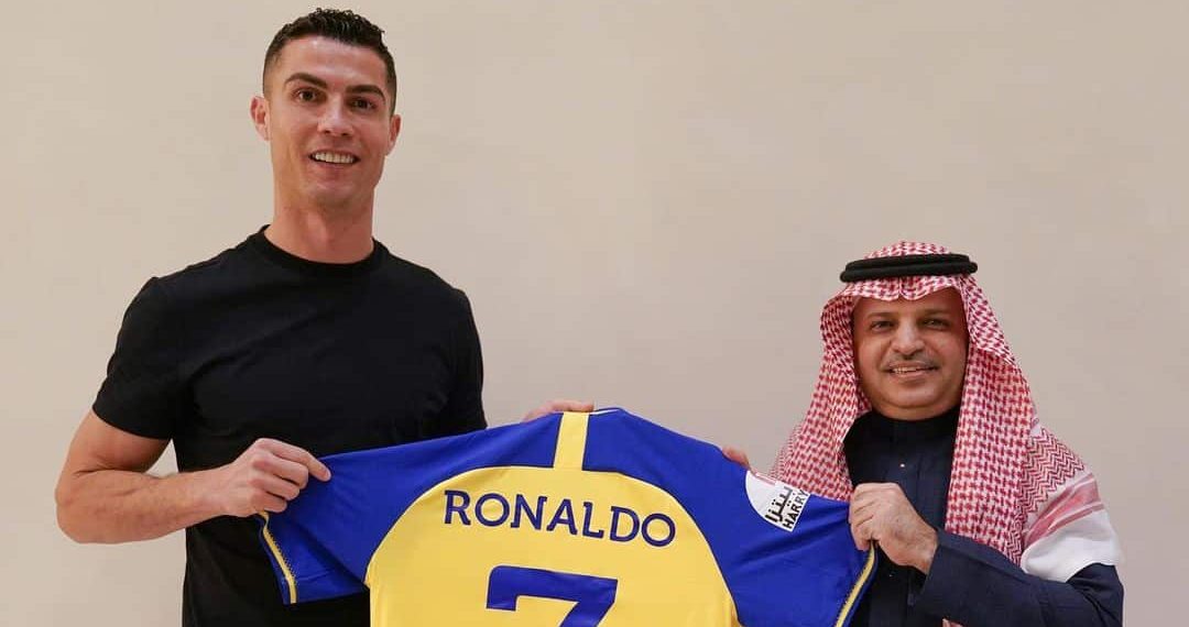 L’arrivo di Ronaldo all’Al-Nassr (Instagram)