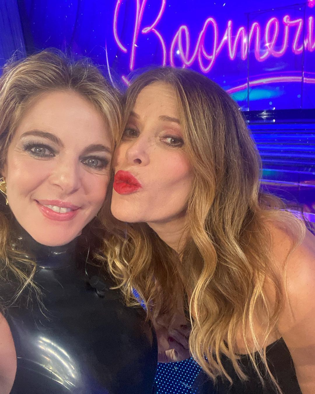 Claudia Gerini e Alessia Marcuzzi (Instagram)