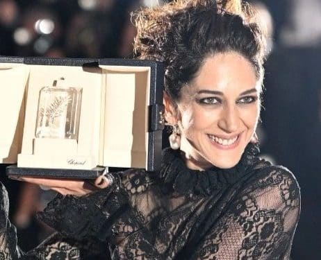 Zahra Amir Ebrahimi vincitrice della Palma d'oro al Festival di Cannes 2022 (Instagram)