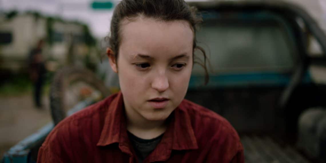L'attrice Bella Ramsey nei panni di Ellie nella serie "The Last of Us" (Sky)