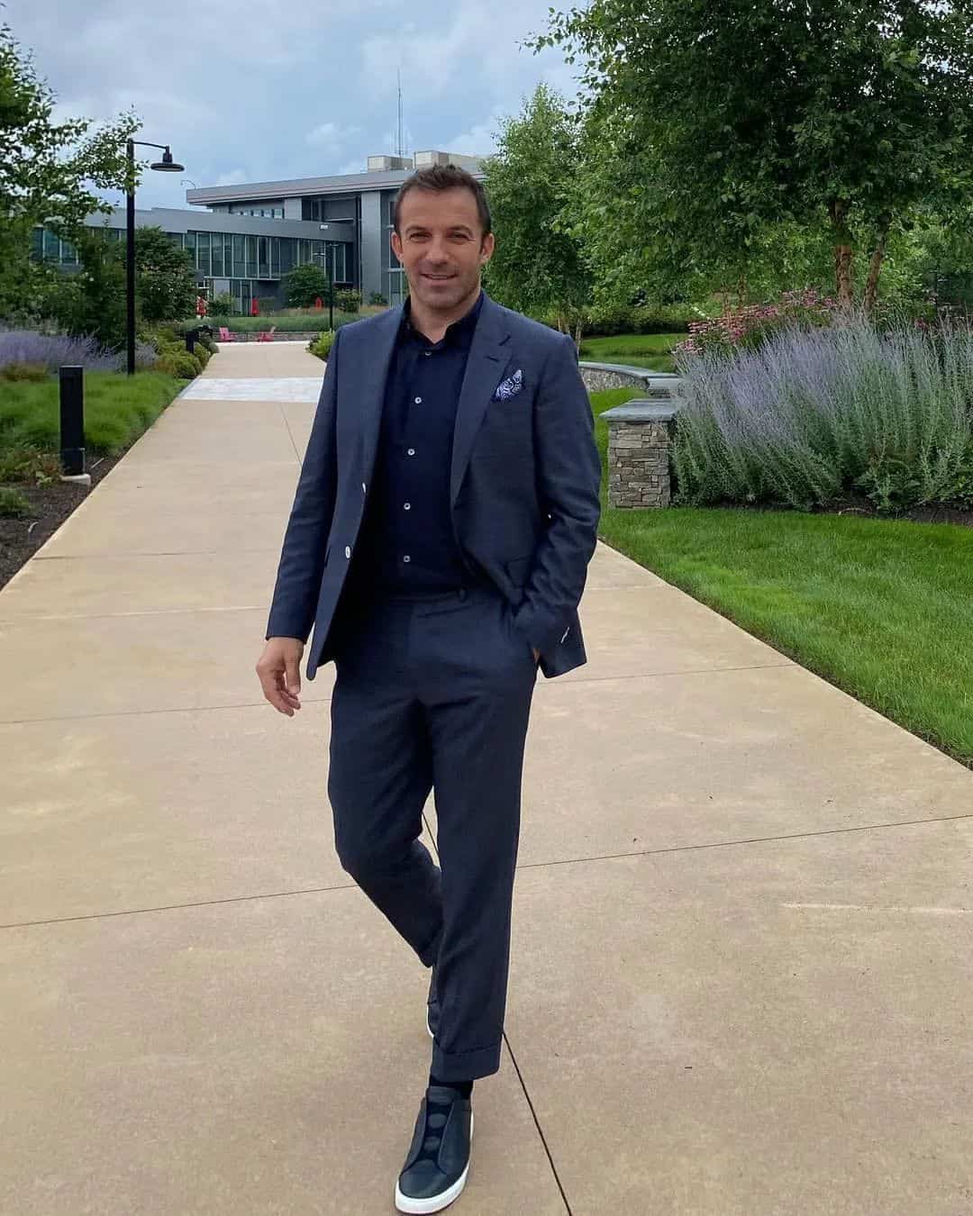 L'ex calciatore Alex Del Piero (Instagram)