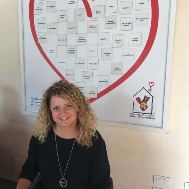 Paola Bianco, l’House Manager di Casa Ronald McDonald Firenze
