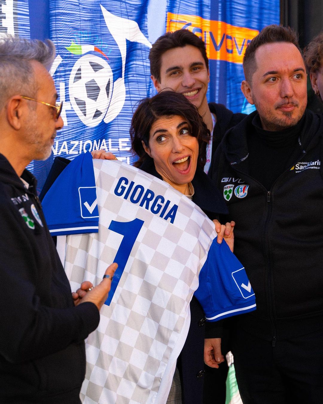 Anche Giorgia ha partecipato al torneo di Calcio balilla solidale (Instagram)