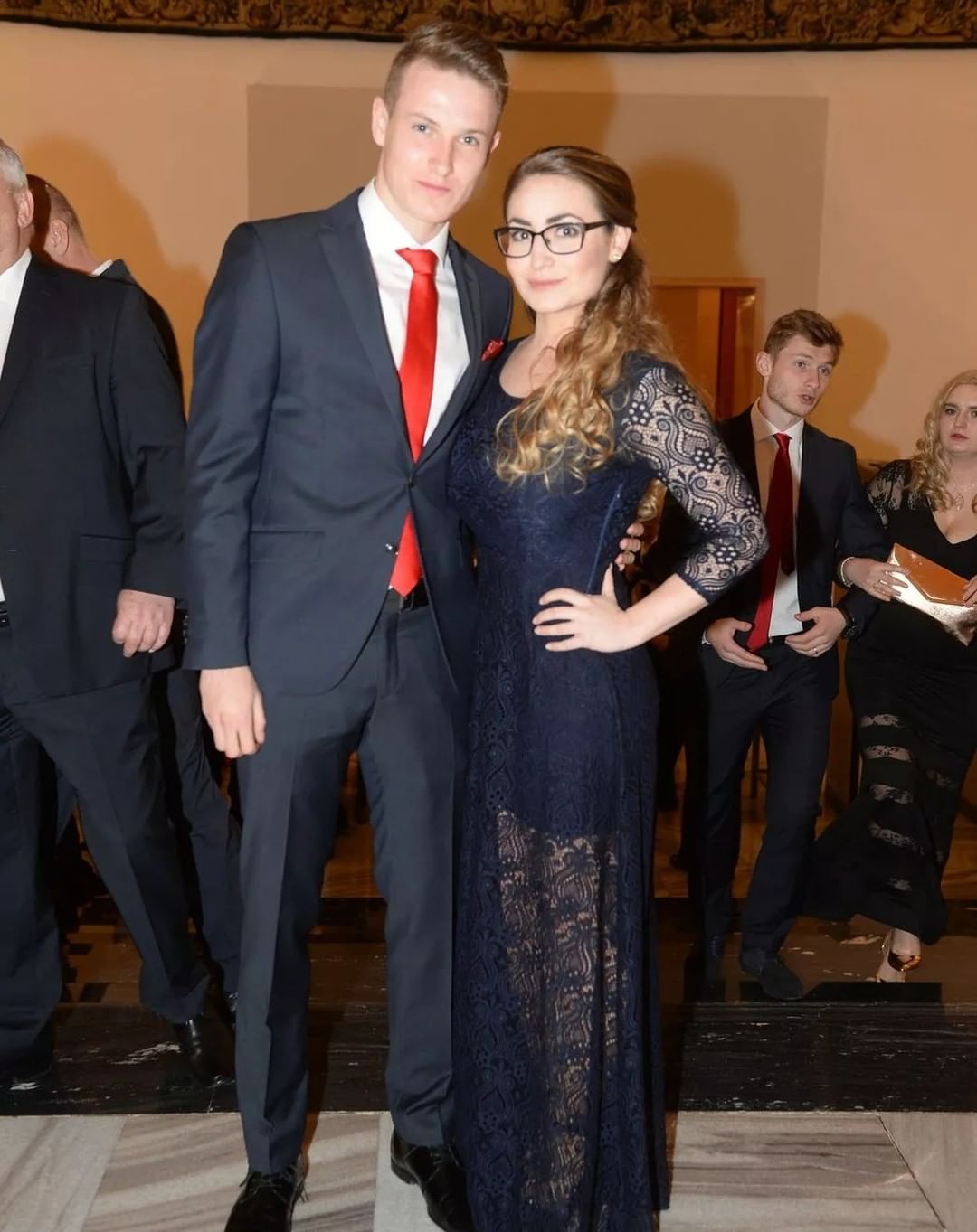Il calciatore ceco insieme all'ex compagna Markéta Ottomanská (Instagram)