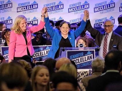 La senatrice Jennifer McClellan ha sconfitto il repubblicano Leon Benjamin Sr. (Instagram)