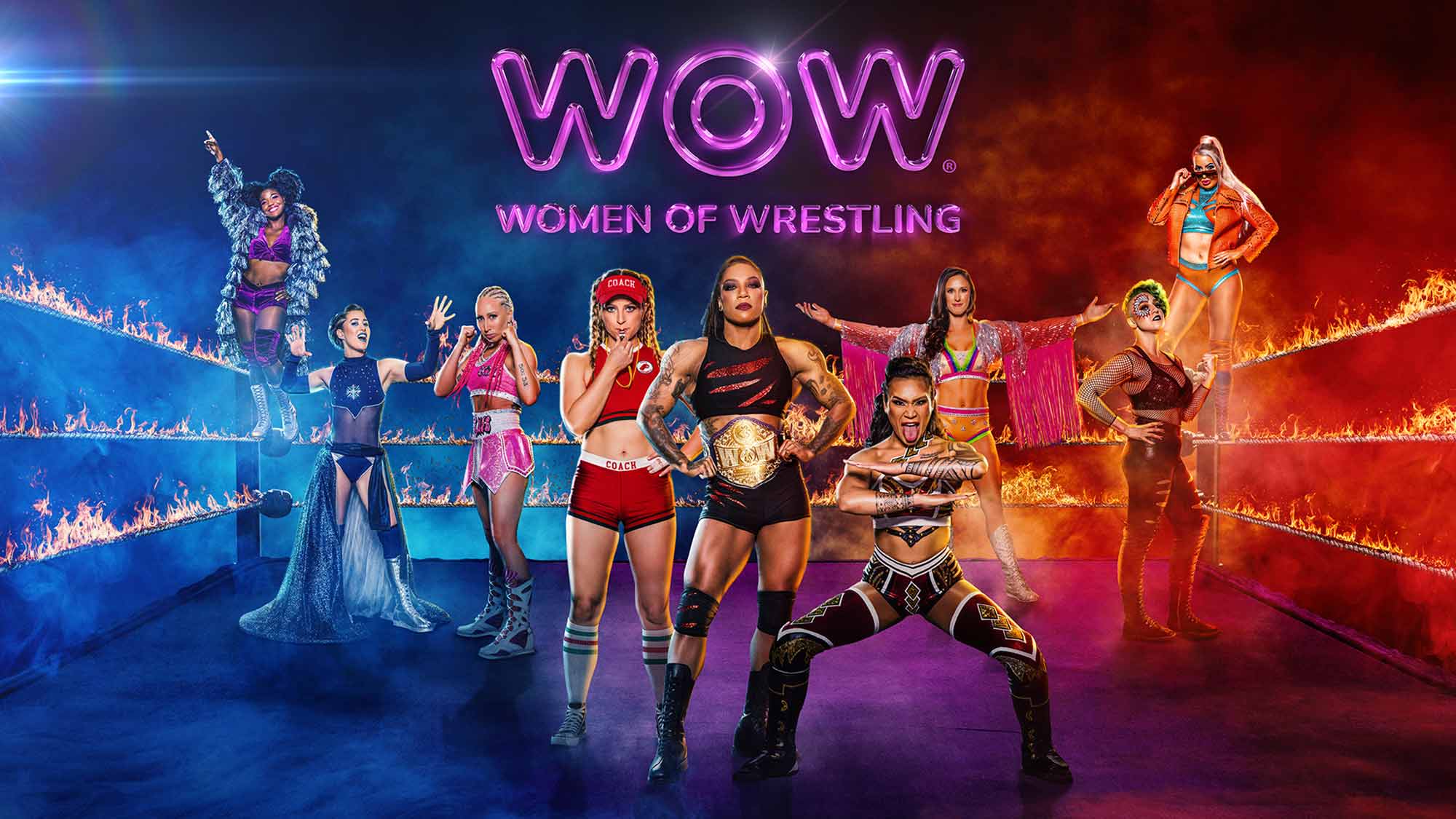 Le lottatrici di Wow-Women of Wrestling