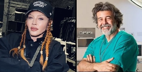 Madonna (64 anni) e il chirurgo plastico Roy De Vita