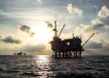 Piattaforma petrolifera nel Mare del Nord