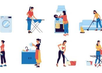 I lavori domestici sono ancora una prerogativa delle donne