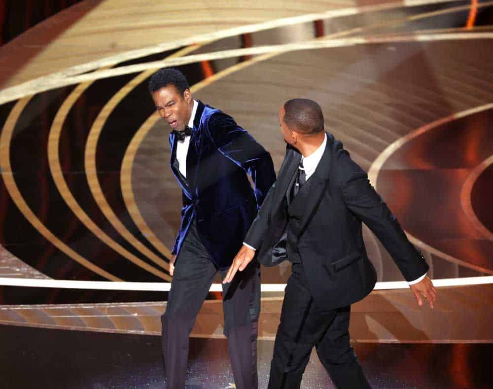 Il 'famoso' schiaffo di Will Smith a Chris Rock agli Oscar 2022